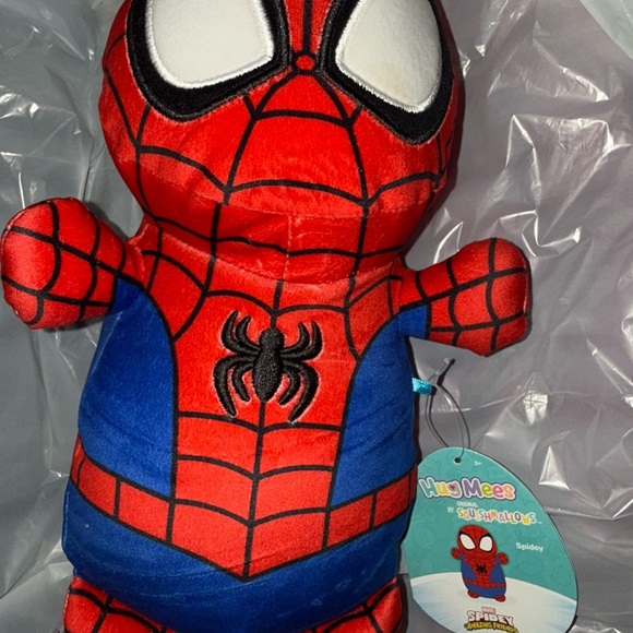 Heroic Spider Plush hug mee squishmallow Toy - Red and Blue - Picture 1 of 1